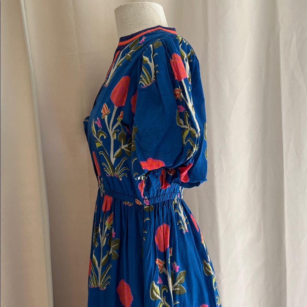 NWT THML brand cotton midi dress size XS - Picture 3 of 11